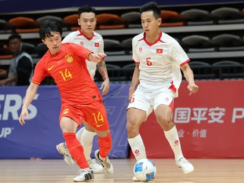 Bảng xếp hạng Vòng loại futsal châu Á 2026: Làm gỏi Trung Quốc, ĐT Việt Nam độc chiếm ngôi đầu