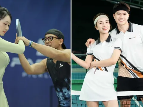 Chơi pickleball với bạn khác giới, phái nữ làm thế nào để tránh bị hiểu nhầm 'thả thính' đối phương?
