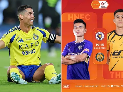 Kết quả bóng đá hôm nay: Cuộc đua V.League có bước ngoặt; Ronaldo nhận trái đắng ở Al Nassr?