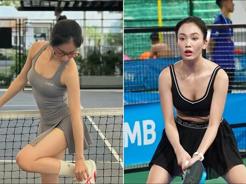 Dàn hot girl quy tụ tại siêu giải đấu Pickleball Việt Nam: Tình cũ Quang Hải gây sốt bên Ben Johns