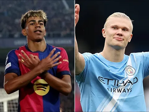 Kết quả bóng đá Champions League hôm nay: Barcelona đại thắng PSG; Haaland lập kỷ lục ở Man City?