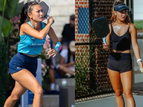 Danh tính mỹ nữ làng pickleball châu Á: Hóa 'nàng thơ' tại PPA Tour Asia, nhan sắc gây thương nhớ
