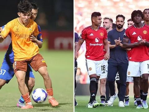 Kết quả bóng đá hôm nay: HAGL nhận báo động đỏ; Man Utd 'lâm nguy' trên BXH Ngoại hạng Anh