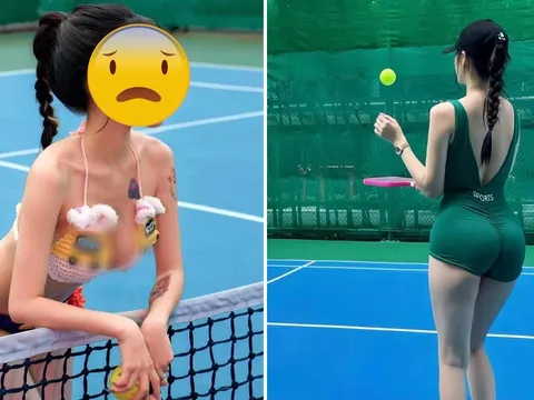 Đổ lỗi cho đối thủ nữ mặc đồ nhạy cảm sau khi thua trận pickleball, chàng trai gây tranh cãi lớn