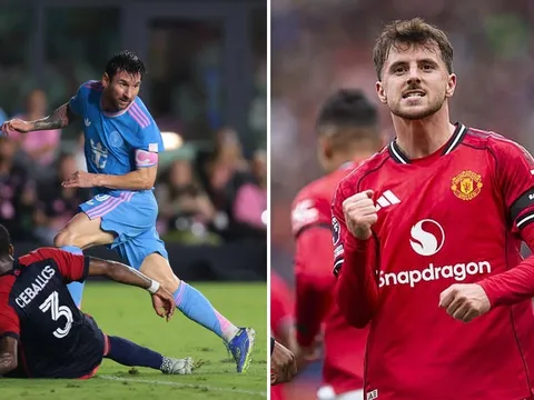 Kết quả bóng đá hôm nay: Man Utd nhận tin vui trên BXH Ngoại hạng Anh; Mesí lập kỷ lục ở Inter Miami