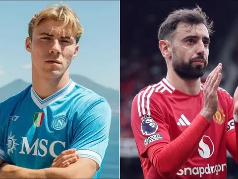 Tin chuyển nhượng trưa 6/10: Man Utd bán đứt Hojlund; Man United chốt người thay Bruno Fernandes