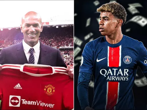 Tin chuyển nhượng trưa 8/10: Zidane ra điều kiện dẫn dắt Man Utd; Lamine Yamal đồng ý gia nhập PSG?