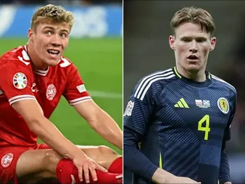 Lịch thi đấu VL World Cup châu Âu hôm nay: Hojlund lập kỷ lục sau khi rời MU; McTominay gây bất ngờ?