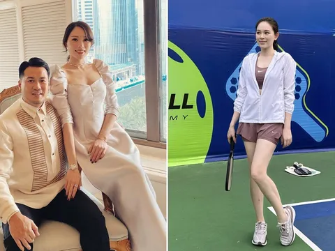 Dâu hào môn đình đám showbiz Việt Nam chi số tiền cực khủng cho bộ sưu tập vợt Pickleball hàng hiệu