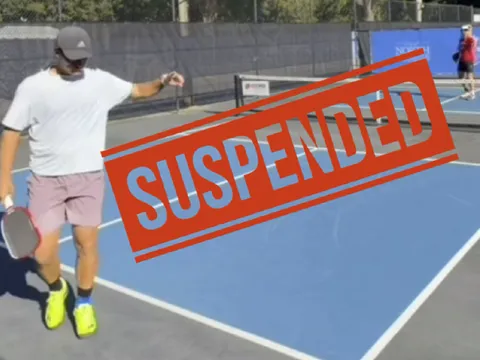Bị cấm thi đấu vì hành vi phi thể thao, tay vợt Pickleball có đáp trả gây ngỡ ngàng