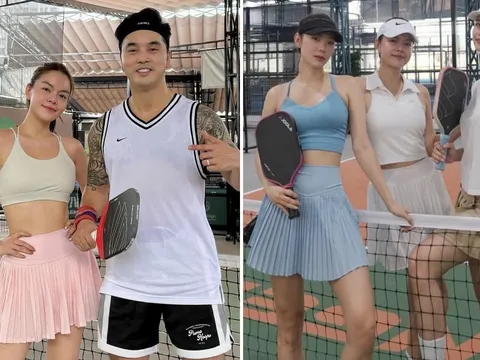Chơi pickleball giữ dáng, bà mẹ 3 con Phạm Quỳnh Anh gây sốt với diện mạo ở tuổi ngoài 40