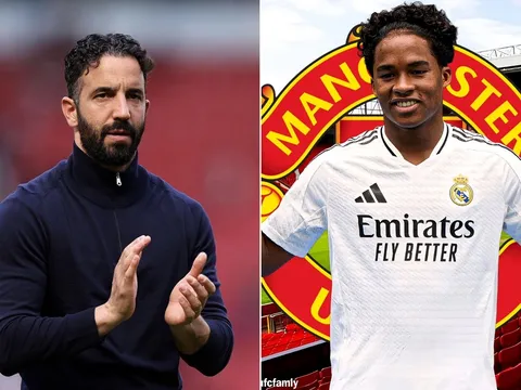 Ruben Amorim nhận món quà lớn sau trận thắng Liverpool, Man United đón thần đồng của Real Madrid