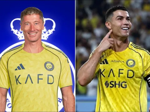 Lewandowski hết cơ hội ở lại Barcelona, Ronaldo lập tức yêu cầu Al Nassr chiêu mộ với giá khó tin