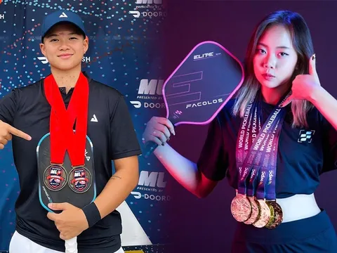 Top 5 tay vợt pickleball nữ Việt Nam: 'Thần đồng' 16 tuổi gây sốt, 'Sharapova Việt Nam' bị lu mờ