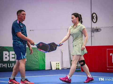 Giải Pickleball ở Tây Nguyên gây sốt với nội dung cho cặp vợ chồng