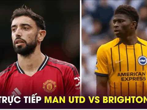 Trực tiếp bóng đá MU vs Brighton, 23h30 ngày 25/10 - Link xem trực tiếp bóng đá Ngoại hạng Anh K+ HD