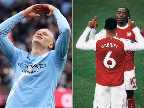 Kết quả bóng đá Ngoại hạng Anh hôm nay: Man City thua thảm Aston Villa; Arsenal giữ vững ngôi đầu