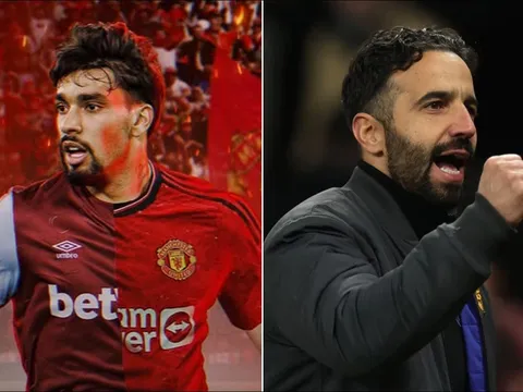 Lucas Paqueta sẵn sàng gia nhập Manchester United, HLV Ruben Amorim rộng cửa sở hữu với giá khó tin