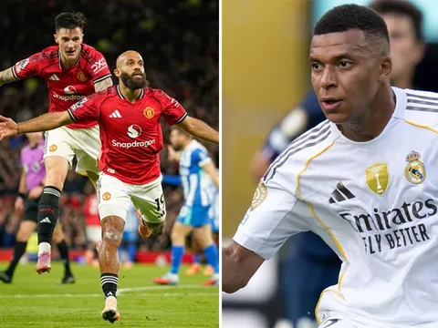 Kết quả bóng đá hôm nay: Man Utd bay cao trên BXH Ngoại hạng Anh; Mbappe đi vào lịch sử Real Madrid