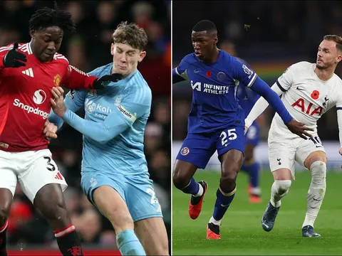 Lịch thi đấu bóng đá Ngoại hạng Anh hôm nay: MU hủy diệt Nottingham; Tottenham đại chiến Chelsea