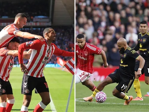 Kết quả bóng đá hôm nay: Tân binh Ngoại hạng Anh gây sốt; Man Utd trả giá đắt sau trận Nottingham?