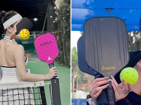 Đầu tư cho bạn gái tập chơi pickleball, chàng trai ngỡ ngàng khi thấy cô ở buổi đầu tiên lên sân
