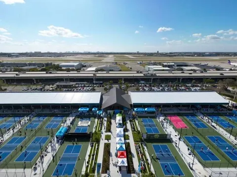 Sân vận động Pickleball đầu tiên trên thế giới chính thức đi vào hoạt động, thiết lập cột mốc lịch sử