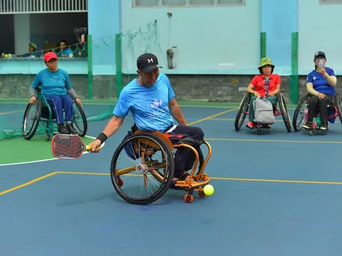 Cộng đồng người khuyết tật Việt Nam gây sốt với Pickleball, sáng chế ra xe lăn kiểu mới