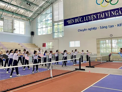 Pickleball 'làm mưa làm gió' tại Việt Nam, thêm một trường đại học chính thức đưa vào giảng dạy
