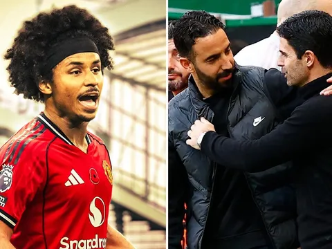 Man United đại chiến Arsenal trên TTCN, HLV Amorim mang về bom tấn 'mở khóa' Benjamin Sesko?