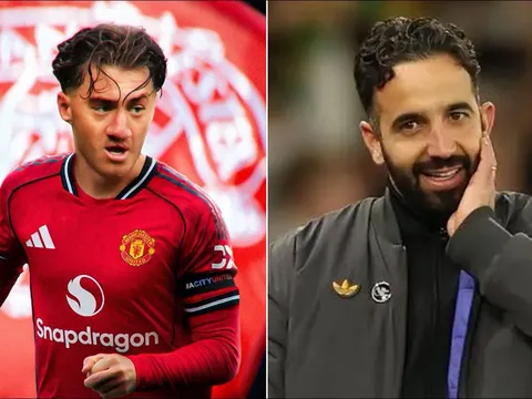 Rõ khả năng Man United đánh bại Real Madrid vụ Angelo Stiller, HLV Ruben Amorim chốt tiền vệ mới
