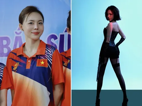 Hot girl bắn súng Việt Nam gây thương nhớ trước SEA Games 33: Giữ kỷ lục Đông Nam Á, đeo quân hàm Trung Úy