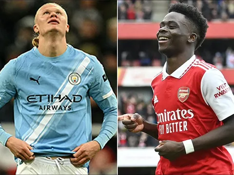 Kết quả bóng đá Ngoại hạng Anh hôm nay: Haaland gây thất vọng, Man City bị Arsenal bỏ xa trên BXH?