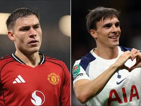Manuel Ugarte chính thức bị HLV Ruben Amorim gạch tên, Man Utd quyết tâm chiêu mộ trụ cột Tottenham