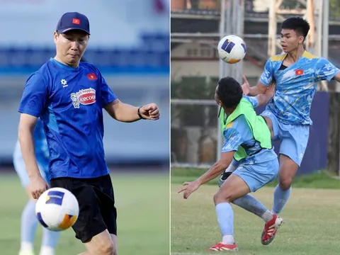 Bài tẩy của HLV Kim Sang-sik gây choáng, 3 cầu thủ U22 Việt Nam vừa học vừa thi đấu SEA Games 33