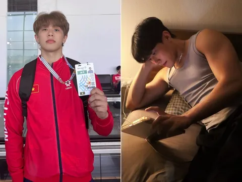 Hot boy võ thuật của thể thao Việt Nam gây sốt ở SEA Games 33, body cuồn cuộn khiến chị em mê mẩn