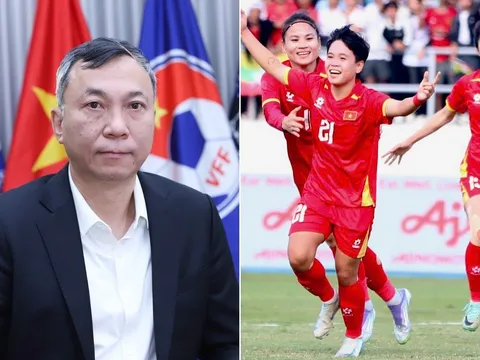 ĐT nữ Việt Nam vượt qua khe cửa hẹp ở SEA Games 33, chủ tịch VFF thưởng nóng số tiền cực lớn