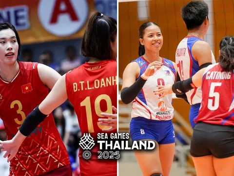 Trực tiếp bóng chuyền nữ Việt Nam vs Philippines - Bán kết SEA Games 33: Hẹn Thái Lan ở chung kết?