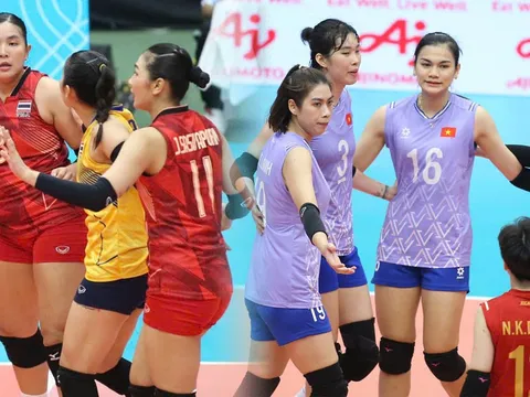 Kết quả bóng chuyền nữ SEA Games 33 mới nhất: ĐT Việt Nam tạo 'địa chấn' tại Thái Lan?