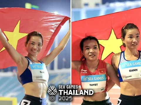 Thống trị đường chạy ĐNÁ, nữ hoàng điền kinh Việt Nam lập kỷ lục chưa từng có trong lịch sử SEA Games