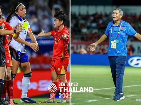 ĐT nữ Việt Nam lỡ HCV đáng tiếc, HLV Mai Đức Chung nói thẳng 1 điều về trọng tài SEA Games 33