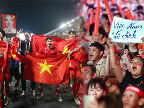 CĐV Việt Nam 'đi bão' sau tấm HCV SEA Games của đội nhà, CĐV Thái Lan lên tiếng cảnh báo