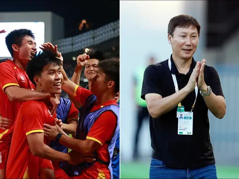 Trung Quốc 'bàng hoàng' trước kỷ lục của U22 Việt Nam, HLV Kim Sang-sik được ca ngợi hết lời