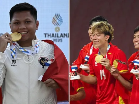 Hé lộ mức thưởng cho HCV SEA Games 33: Indonesia chi đậm, bất ngờ với cách thưởng của Việt Nam