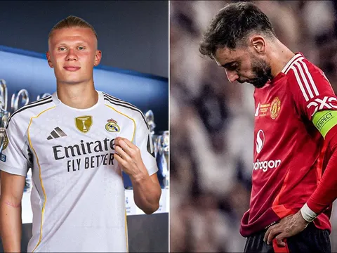 Tin chuyển nhượng trưa 22/12: Real Madrid chốt xong vụ Haaland; Man Utd rao bán Bruno Fernandes