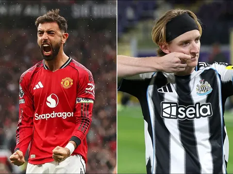 Kết quả bóng đá Ngoại hạng Anh hôm nay: Vắng Bruno Fernandes, Man Utd thua thảm trước Newcastle?