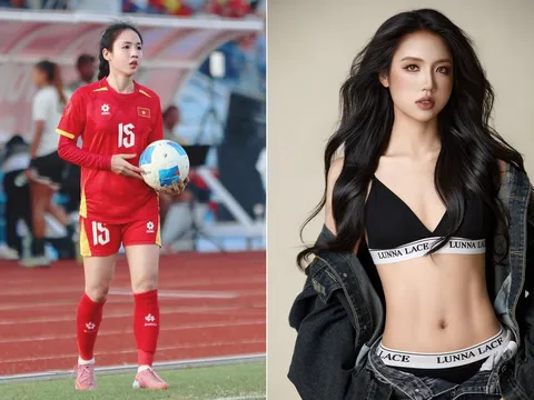 Bóng hồng ĐT nữ Việt Nam gây sốt với bộ ảnh sinh nhật, 'hở bạo' khác hẳn giao diện trên sân