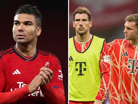 Xong vụ Casemiro rời Old Trafford, Man United kích hoạt 'bom tấn 0 đồng' từ Bayern Munich thay thế?