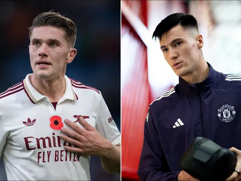 Bảng xếp hạng Ngoại hạng anh 2025/26 mới nhất: Man City bị Arsenal bỏ xa; Man Utd hết cửa vào top 4?