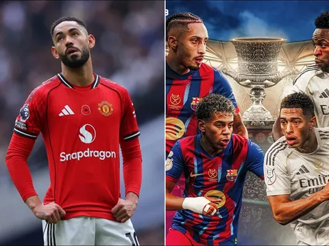 Lịch thi đấu bóng đá hôm nay: Man Utd dừng bước sớm ở Cúp FA; Barcelona đại thắng Real Madrid?